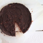 veganer Schokoladenkuchen mit Süßkartoffeln, gesunder Schokokuchen